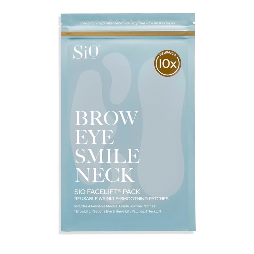 SiO Beauty FaceLift Reusable Anti-Wrinkle Patches for Neck, Forehead, Eye, Smile - Picture 2 of 5